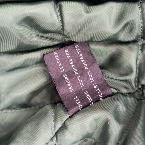 VTG Leather Packer Jacket M - Picture 16 of 16